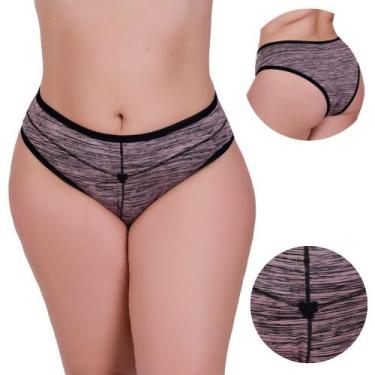Imagem de Kit 5 Calcinha Plus Size Confortável Firmadora Grande Firmadora - NAKA