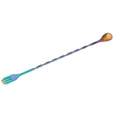 Imagem de Colher de Inox Bailarina Garfo  - CAN.U.DO, Rainbow