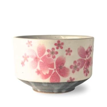 Imagem de Tigela Sakura Gasane Matcha (Chawan) – 400 ml – Porcelana | Mino Ware, Feito no Japão