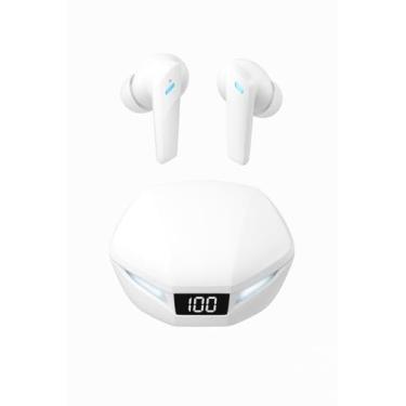 Imagem de Novo Fones de Ouvido Sem Fio GM2 PRO MAX 2025, Display Digital em LED, Bluetooth 5.4, Som Surround 360°, Cancelamento de Ruídos, resistente a água (Branco)