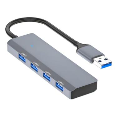 Imagem de Hub Adaptador 4 Em 1 Multiportas Usb 3.0 Para Notebook Pc Fire Phoenix Bk-c5