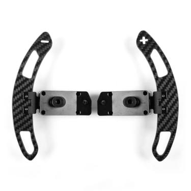 Imagem de TDD Mudanças magnéticas de fibra de carbono oca para Toyota Corolla Yaris GR Avalon Camry GR Magnetic Steering Paddle Shifter (Tipo 5)