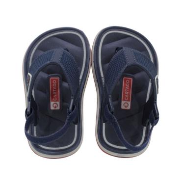 Imagem de Chinelo bb Cartago 12585 Malaga Sport II Azul