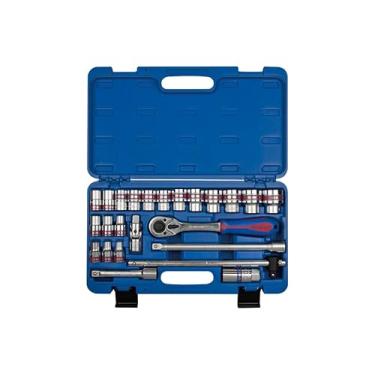 Imagem de JOGO SOQUETE SEXTAVADO C/24 PCS - POLEGADA - 1/2