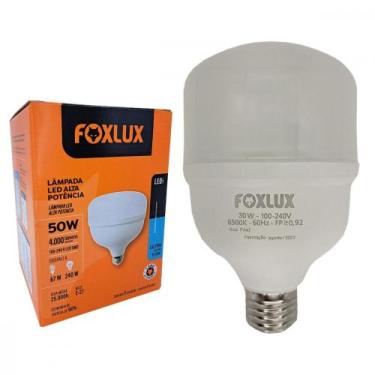 Imagem de Lampada Led Alta Potencia Foxlux 50W. 4.000Lm Bivolt 6500K.