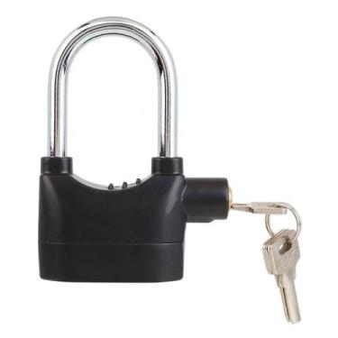 Imagem de Cadeado Com Alarme Antifurto Resistente Moto E Bike - Relet