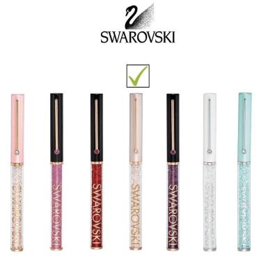 Imagem de Caneta Feminina Cristais Swarovski Crystalline Gloss Esferográfica Elegante Luxo