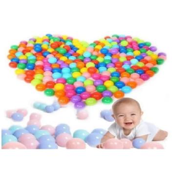 Imagem de Arquivos de plástico 100 unidades de 5,5 cm coloridos