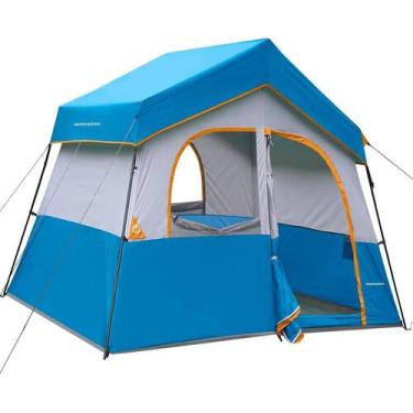 Imagem de Tenda HG para 6 pessoas, família, impermeável, à prova de vento, 305x2