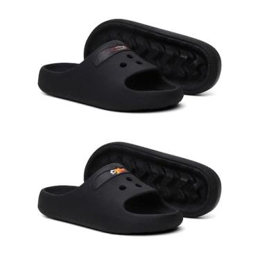 Imagem de Kit 2 Chinelo Slide Infantil Papete Confortavel Personagem Desenho Ani