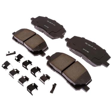 Imagem de ACDelco Conjunto de pastilhas de freio a disco dianteiro de cerâmica Gold 17D884CH