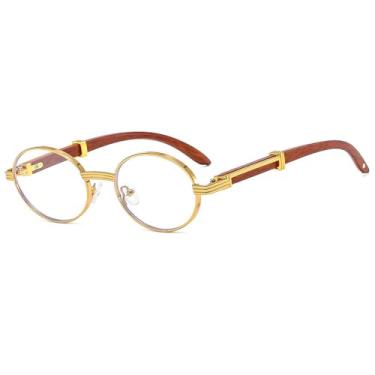 Imagem de Óculos de sol ovais de cor gradiente, femininos, de madeira, masculinos, UV400, para esportes ao ar livre, corrida e equitação, GD, WT