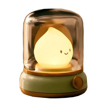 Imagem de Luminária de Mesa Abajur TocaToca Lanterna Retrô Led 3W 5V