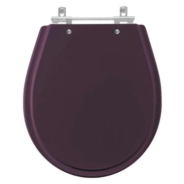 Imagem de Assento Sanitário Poliester Avalon Ametista (roxo) Para Vaso Ideal Standard