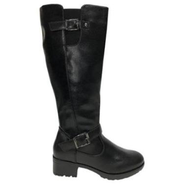 Imagem de Bota Mooncity Cano Alto Montaria Casual Feminina-Feminino