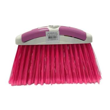 Imagem de Vassoura de Nylon com cerdas plumadas Varre bem sem cabo DSR