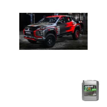 Imagem de Kit Radiador Mitsub L200 Triton 08 Com Aditivo Paraflu Verde Concentrado 20L