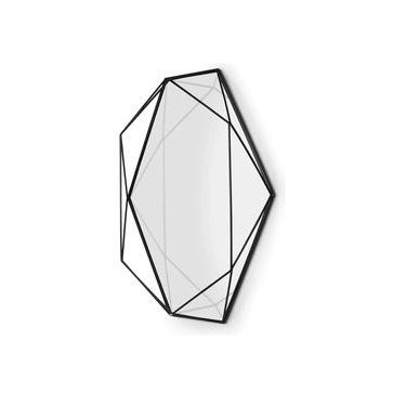 Imagem de Espelho Prisma 56X42 cm Metal Preto Umbra