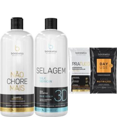 Imagem de Borabella Não Chore Shampoo + Selagem 3D 2x1 Litro