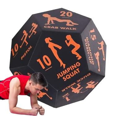 Imagem de Dados de treino, equipamento de fitness, jogo de dados | Equipamento multifuncional de treino em casa para academia, viagens ao ar livre, ioga, esportes em equipe