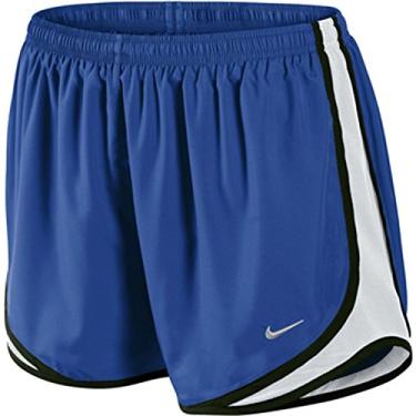 Imagem de Short feminino Nike Dri-fit Tempo Track 3,5, Game Royal/White/Black, X-Small