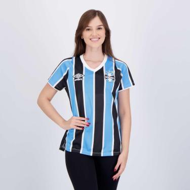 Imagem de Camisa Umbro Grêmio I 2024 Feminina Jogador-Feminino