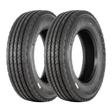 Imagem de Kit 2 Pneus XBRI Aro 17,5 215/75R17,5 Ecoway P1 16 Lonas 126/124L