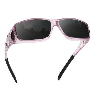 Imagem de Óculos de sol FIMOSON Fit Over Glasses Polarizados UV400 Roxos