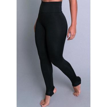 Imagem de Calça Legging Pezinho Cintura Alta Suplex Fitness Academia Mvb Modas-Feminino