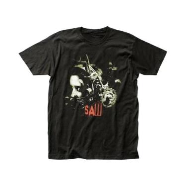 Imagem de Camiseta Retro De Horror Feminina SAW Com Estampa De Tortura, Estilo H