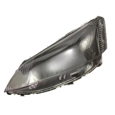 Imagem de Capa de lâmpada de farol compatível com nissan nv200 2010-2018, sombra frontal, máscara de farol, escudo de abajur, lente de vidro(Left)