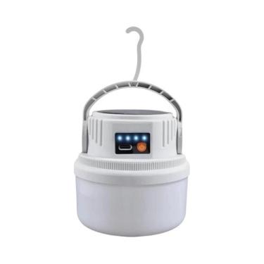 Imagem de Lanterna De Camping LED Solar Recarregável À Prova d'Água, Luminária P