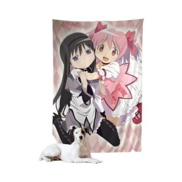 Imagem de Tapeçaria De Parede Grande Boêmia Hippie De Bruxaria Puella Magi Madok