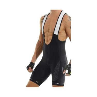 Imagem de Bermuda Ciclismo Masculina De Secagem Rápida UPF 50+ X-Tiger Em Poliés