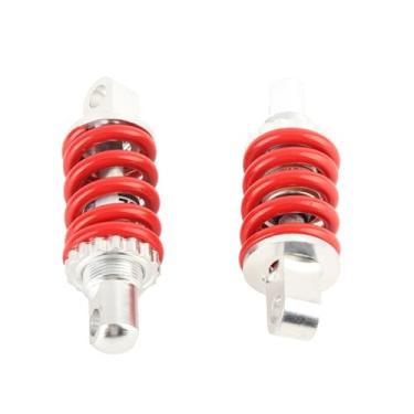 Imagem de Generic Amortecedor Traseiro de Liga de Alumínio Ajustável para Scooter ATV 100 Mm, Durável, Melhora o Desempenho de Absorção de Choque para Ciclomotores de Scooter Elétrico, 2 Unidades