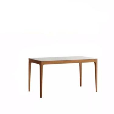 Imagem de Mesa de jantar, mesa de jantar, mesa de jantar de madeira maciça, mesa de jantar, mesa de jantar, mesa de café, mesa de cozinha moderna