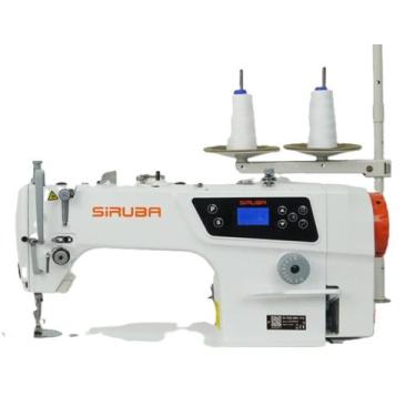 Imagem de Máquina De Costura Reta Industrial Siruba corte de linha, 220V