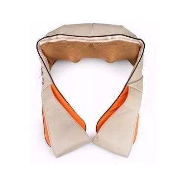 Imagem de Massageador Elétrico Para Pescoço Costas Ombro Cervical Colete Relaxante COLETE