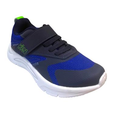 Imagem de Tênis Esportivo Menino Klin New Sport Mini Azul/Preto 480069