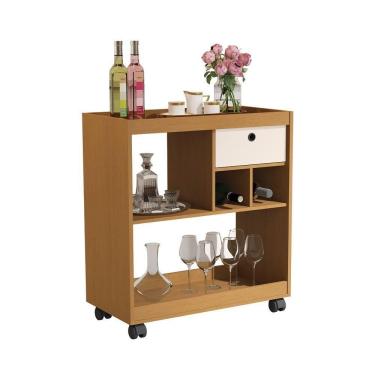 Imagem de Buffet Aparador 4000 Nature Com Off White - Moveis Jb