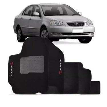 Imagem de Jogo De Tapete Carpete Corolla 2004 á 2007 Reforço Em Pvc