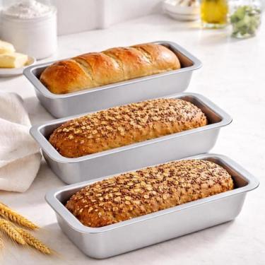 Imagem de Conjunto 3 Peças De Formas Para Pães Bolos Tortas Empadas - ViLar Home