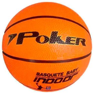 Imagem de Bola de Basquete Poker Oficial Baby 3-Unissex