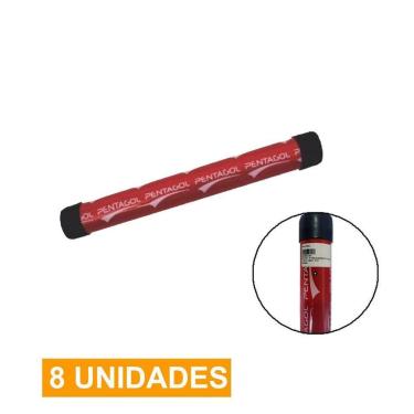 Imagem de Kit 8 Unidades - Bastão de Revezamento - Atletismo - PVC-  30cm - Pentagol-Unissex