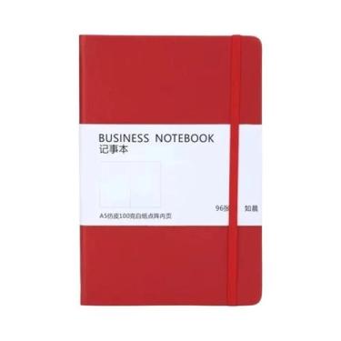 Imagem de Caderno De Capa Dura A5 Com 192 Páginas, Papel Pontilhado, Diário Com 