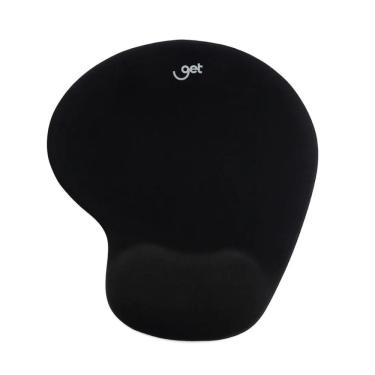 Imagem de Mousepad Ergônomico Get Confort - Apoio de Pulso em Gel - Preto - 72607
