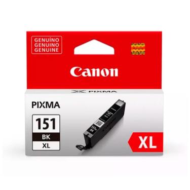 Imagem de Cartucho Canon Preto - CLI-151 XL - para Impressoras iP7210 / iP8710 / iX6810 / MG5410 / MG5510