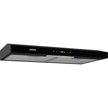 Imagem de Depurador de ar Slim Touch 60 Cm Preto Suggar, Preto, 110V, 60 cm