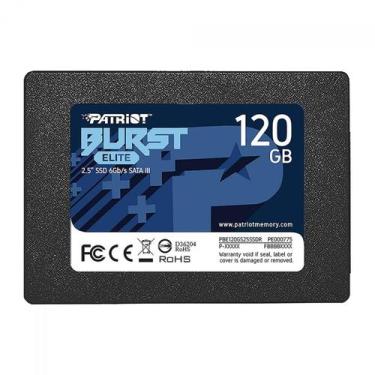 Imagem de SSD Patriot Burst Elite, 120GB, Sata III, Leitura 450MB/s e Gravação 3