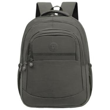 Imagem de Mochila Escolar Bolsa Grande Feminina Com Espaço Para Notebook Dia a Dia Trabalho Facul...